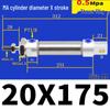 Corrosion Resistant Stainless Steel Pneumatic Cylinder 16-40mm/50-150mm