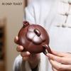 160ml Chinese Yixing Purple Clay Teapot Creative Handmade Flower Shape Tea Pot Beauty Tea Infuser Zisha Kettle Teaware Gifts