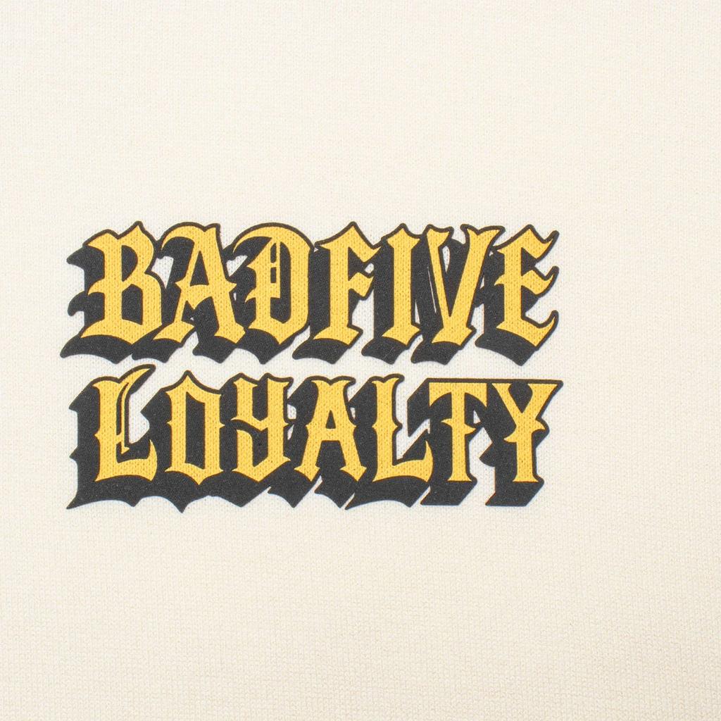 Li Ning Badfive Letter Print Loose Long Sleeve Drop Shoulder T-Shirt Men Tops Off-White AHST967-2