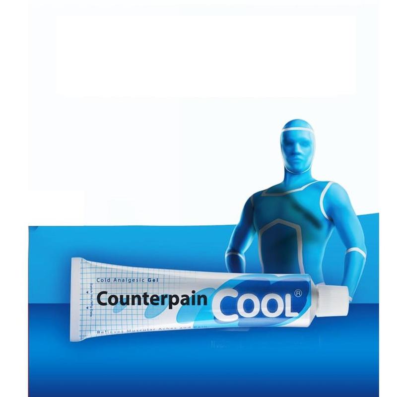 Cool Glacial Gel Counterpain 120g - For Sports, Articulations, Pain Relief With Freshness
