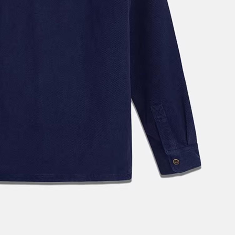 Timberland Solid Color Collared Warm Breathable Shirt Men shirts A6N73451