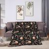 Peppermint Dreams Festive Candy Christmas Flannel Blanket Super Warm Throw Blanket for Couch Chair Airplane Sofa Bed Cover