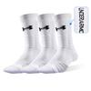 Under Armour Basketball Socks Unisex 3 Pack White 22610209-101
