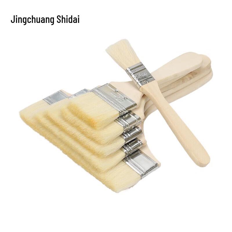 Wooden Handle Wool Brush