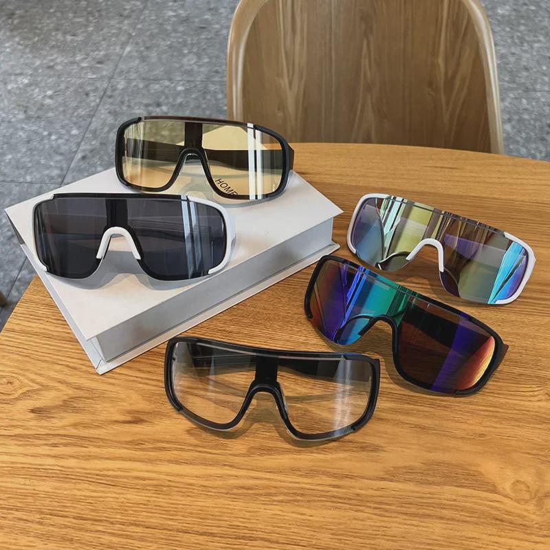 Trendige UV-Schutz-Sonnenbrille: Stilvolle Rad- & Bergsteigershades für Damen & Herren