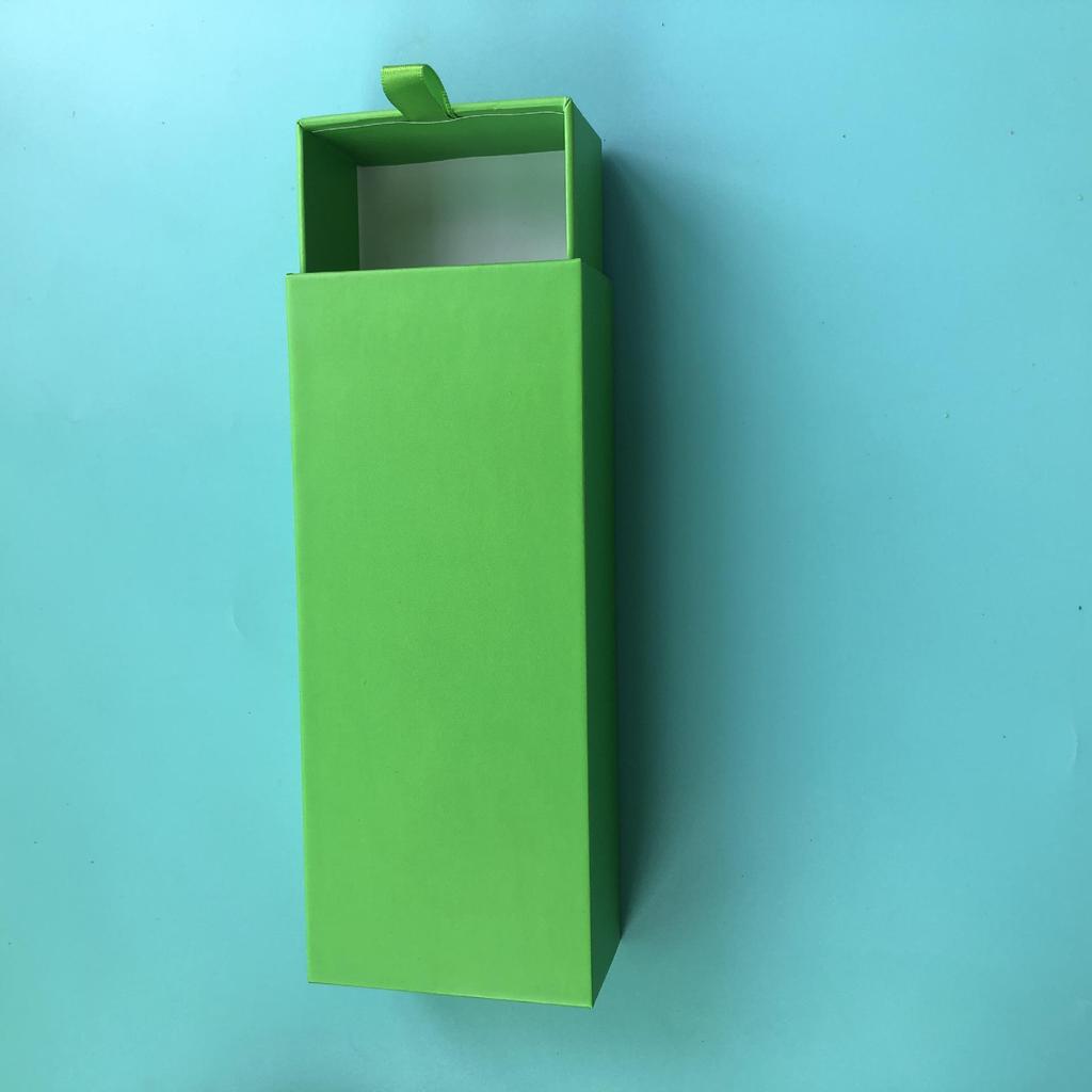 Rectangular Solid Color Drawer-Type Eyeglass Case - Portable, Pressure-Resistant Sunglasses Holder.