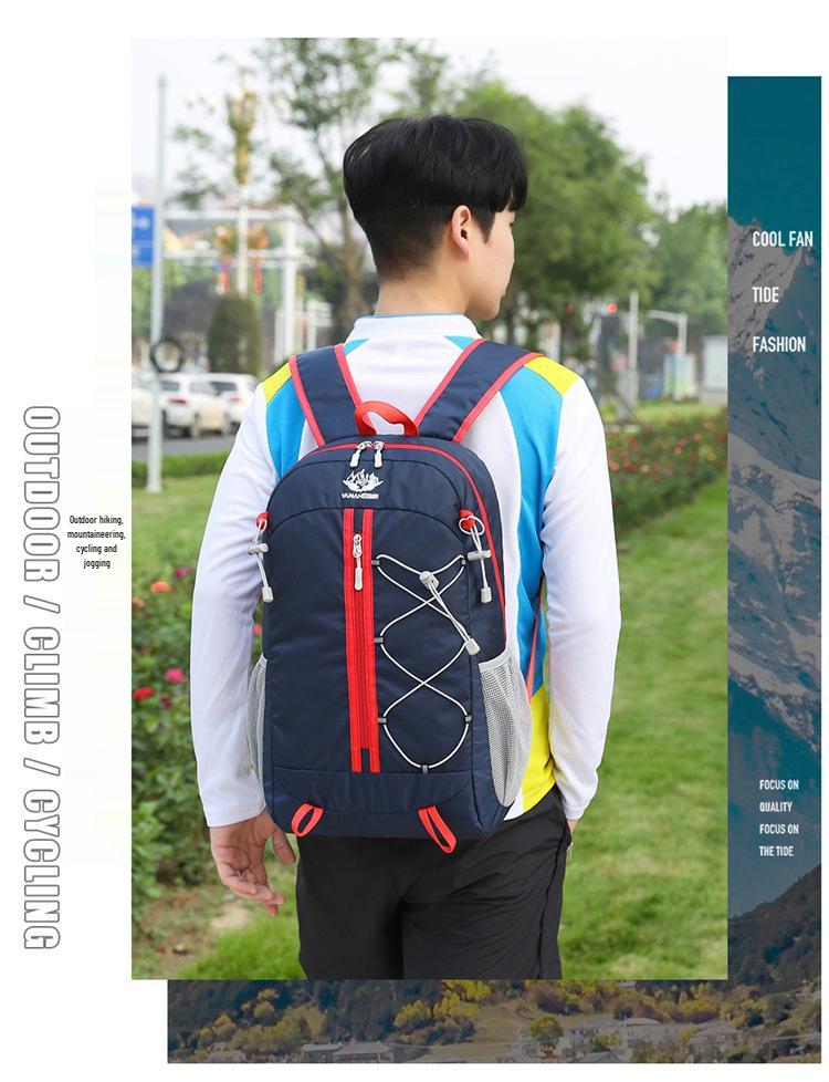 Ultra-Light Foldable Large Capacity Multipurpose Outdoor Backpack for Hiking and Cycling
