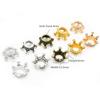 20pcs 14.5x6mm Alloy Loose Spacer Crown Beads Gold Silver Bronze Color Charms Beads for DIY Jewelry Making Bracelet Accessories