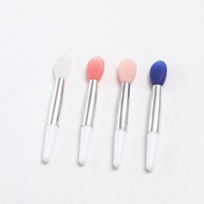 Eco-friendly Mini Silicone Short Handle Lip Mask Brush