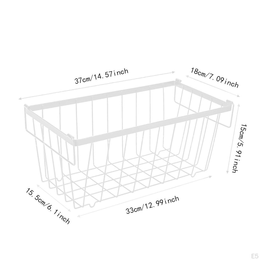 3 Pack Freezer Organizer Bins, Refrigerator Basket, Versatile Stackable Storage Container for