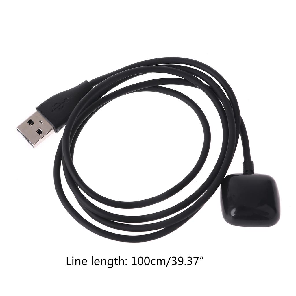 USB Charging Cable Data Holder Power Charger Adapter Dock Mount Bracket Cradle Compatible for Fitbit Versa 3 for Smart W
