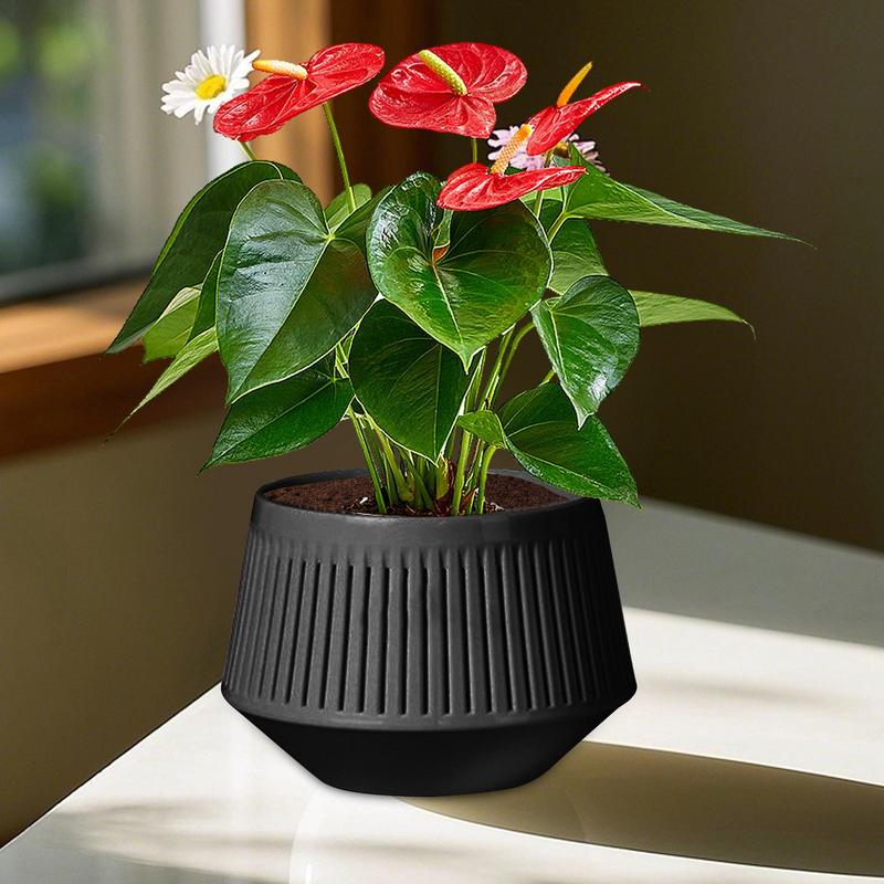 Slotted Orchid Pots Two Layers Breathable Orchid Planter Root Control Planter For Phalaenopsis African Violet Live Plants