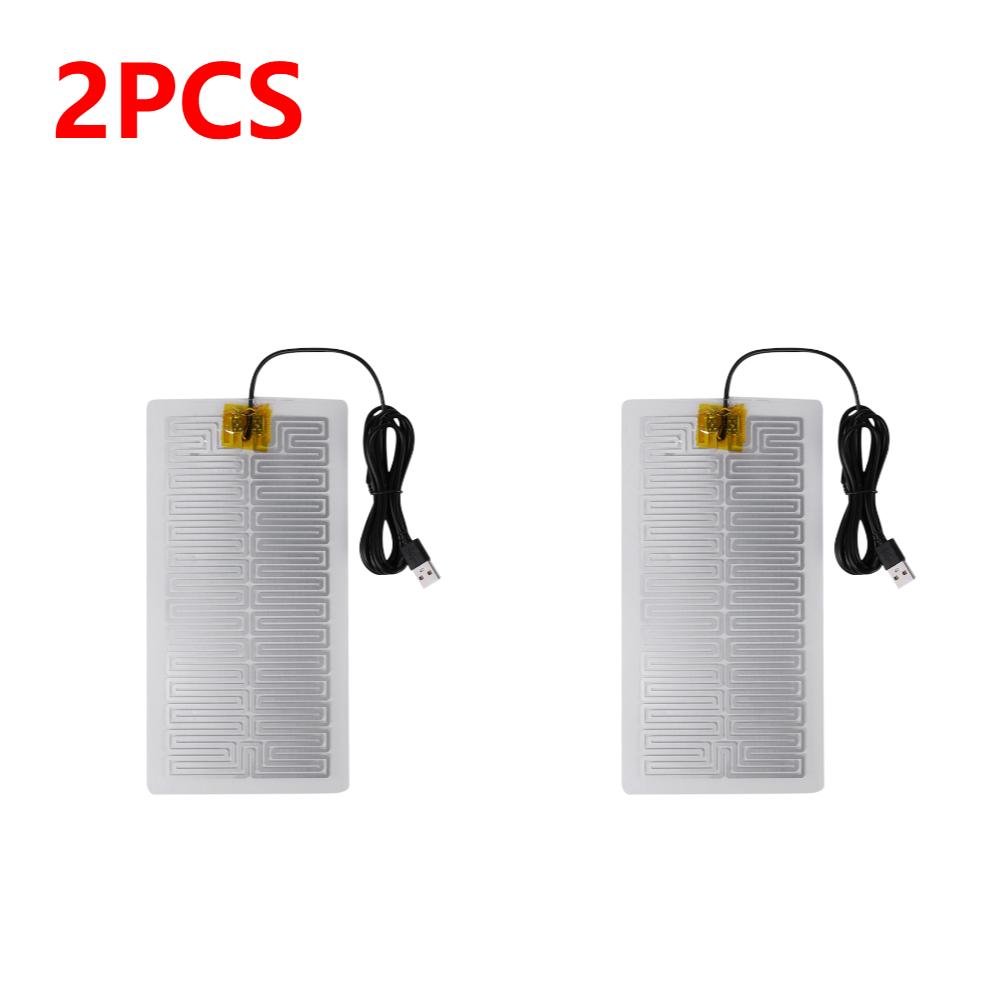1-10PCS 5V USB Heating Pad Plug And Play Warm Plate Heater Sheets for Mouse Pad Mats Reptiles Supplies Plant Warm Heating Pad