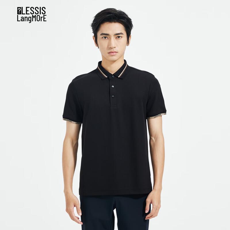 Мужская антибактериальная рубашка-поло с коротким рукавом LILANG 175