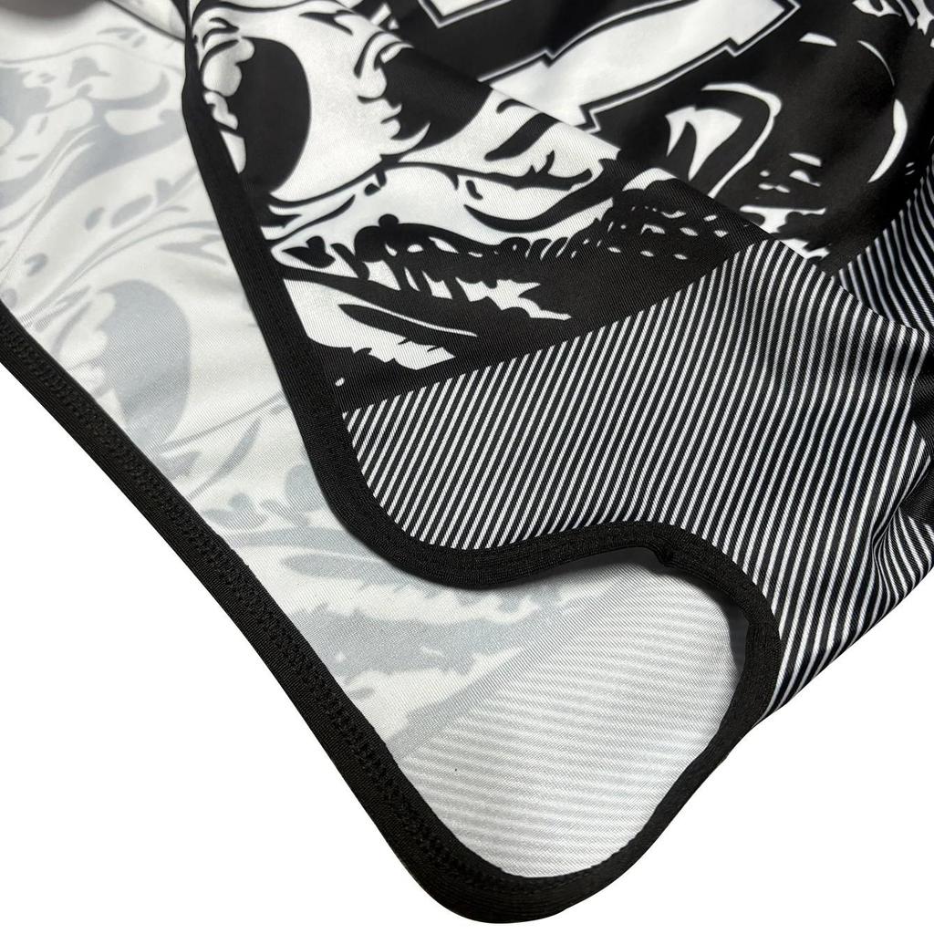 Włóczka Tatuaż Ochrona Muay Thai Kickboxing Boks MMA UFC Spodenki Casual Siłownia Sport Unisex Mężczyźni Kobiety Trening Szybkoschnący Nadruk Elastyczny Wysoki Stan Trening