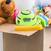 Durable Dog Toy Ball Interactive Fun Sounds Chew-Resistant Toy Bite-resistant Wear-resistant Squeaky Dog Toy Outdoor Play