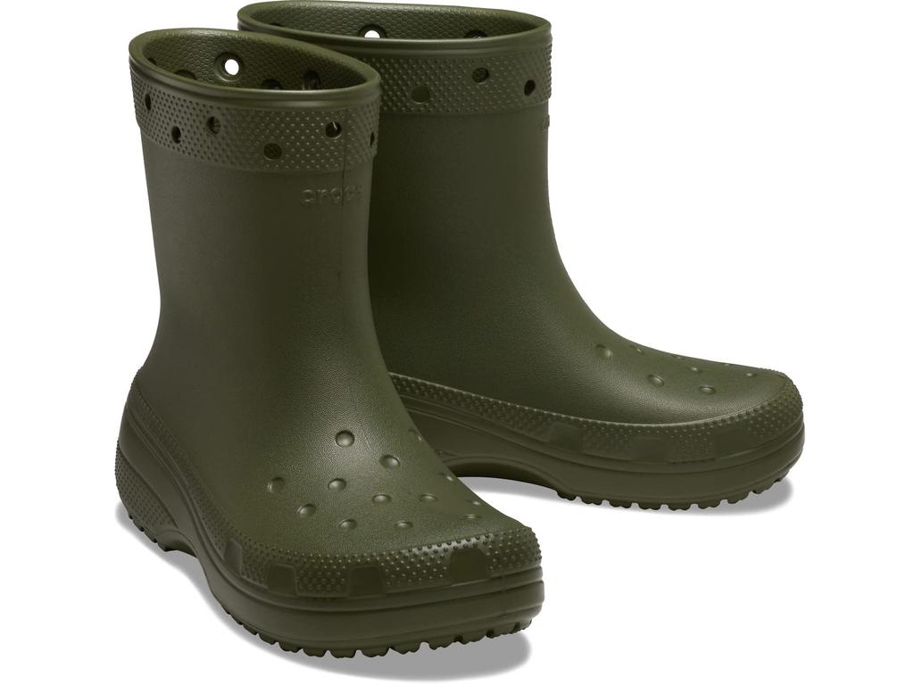 Crocs Unisex Classic Rain Army Size 26cm Boots, Green,