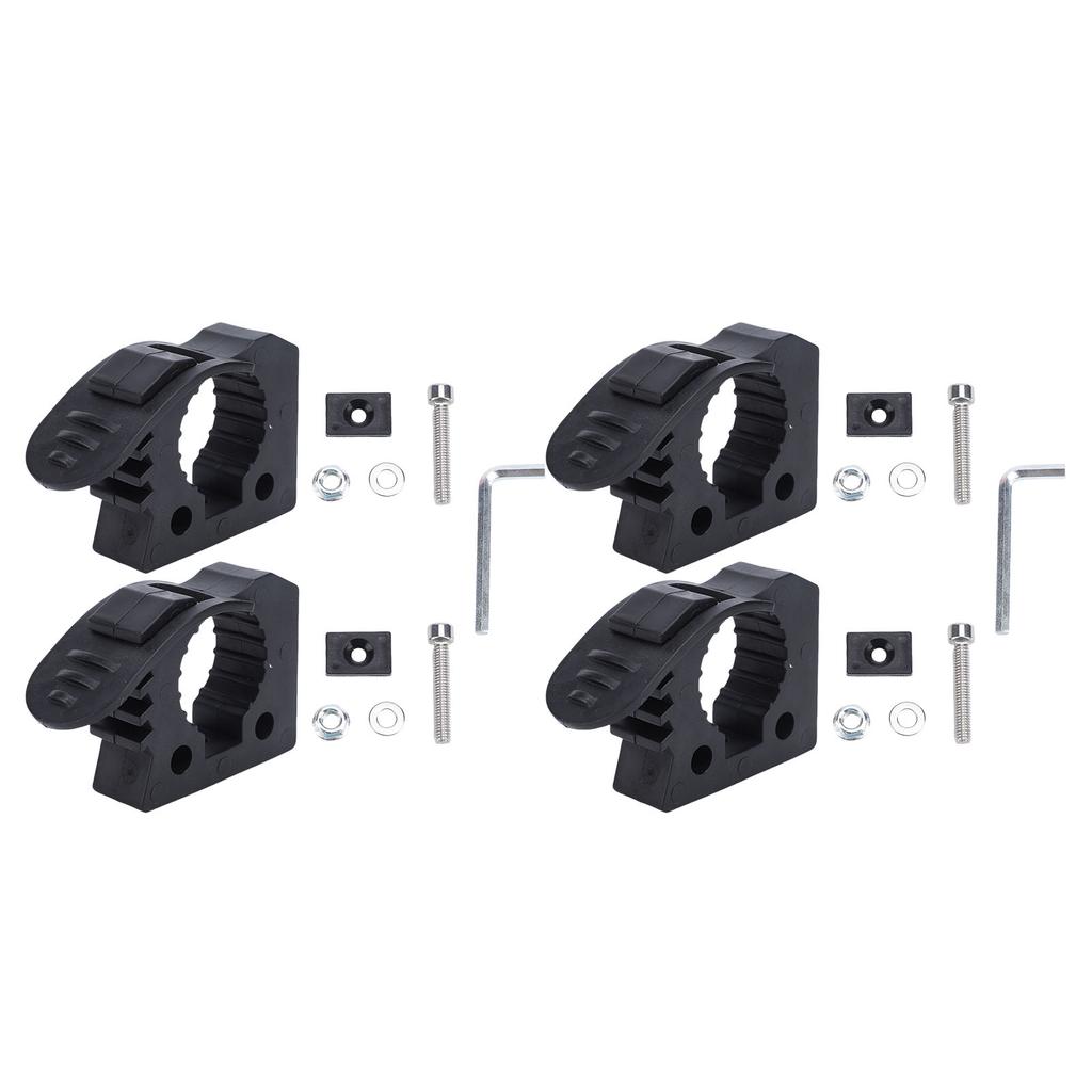 Roof Rack Shovel Holder Aluminum Alloy Quick Release Clamp Mounting Bracket Kit Universal for ATV UTV RV Van Truck Boat