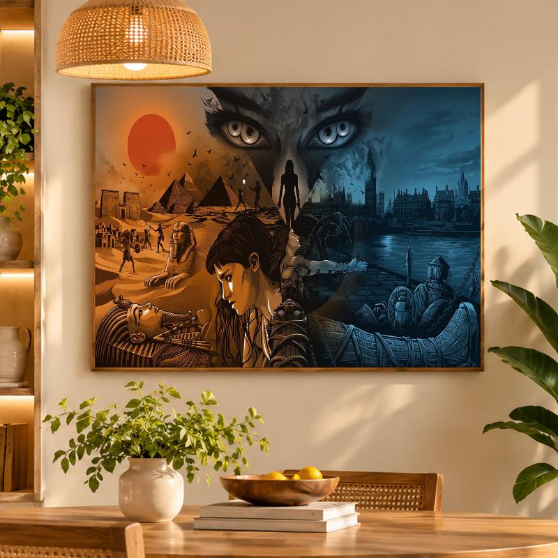 5D Diamond Painting The Mummy DIY Full Drill Diamond Art Kit Home Decoration