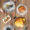 Utuo 304 Stainless Steel Three-Layer Steamer Pot