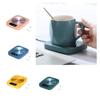 Portable Coffee Mug Cup Warmer Coaster Switch Heat Preservation Cup Pad Tea