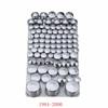 Motorfiets 87 stuks Chroom Zwart ABS Bout Dopjes Deksel Set Voor Harley Softail Twin Cam 1984-2006 2007-2013