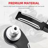 Amazicha Black Saddlebag Lid Lifters Saddle Bag Latch Kit Fit for Harley Davidson Touring Street Glide, Road King, Road Glide, Electra Glide, Ultra