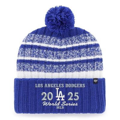 MLB Los Angeles Dodgers 2025 World Series Commemorative Collection, Knit Cap, Blue, Official Team Apparel