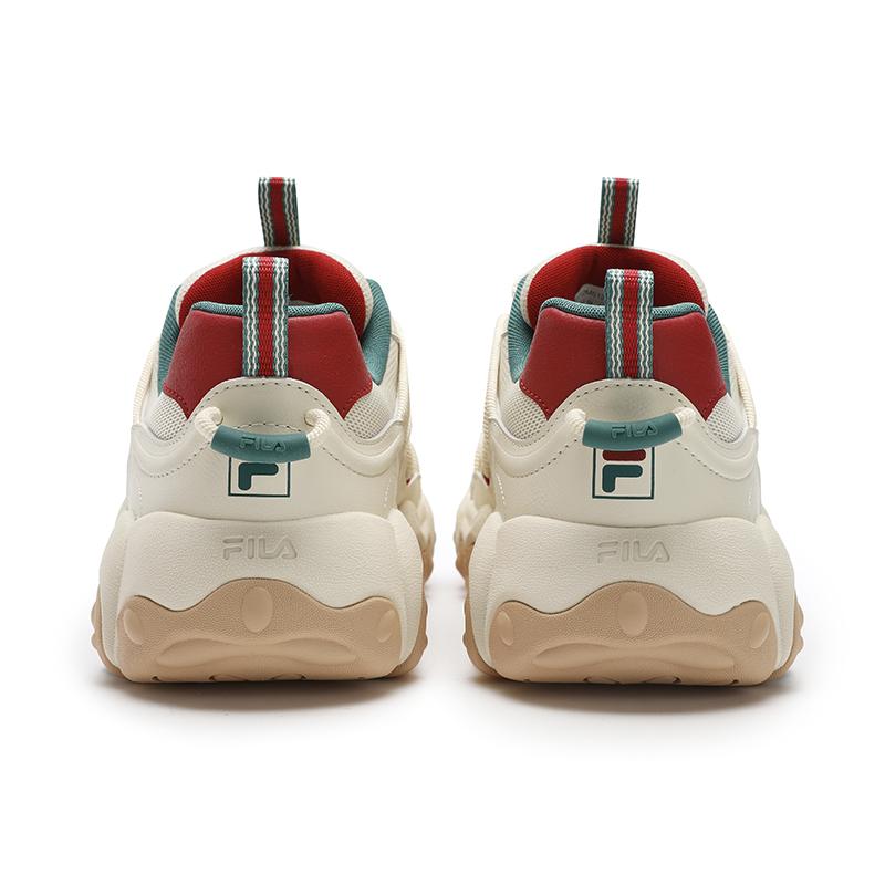 FILA Fluid 6 Cat Paw Low-Top Lifestyle Shoes Men sneakers Cloud-White F12M512103FCC