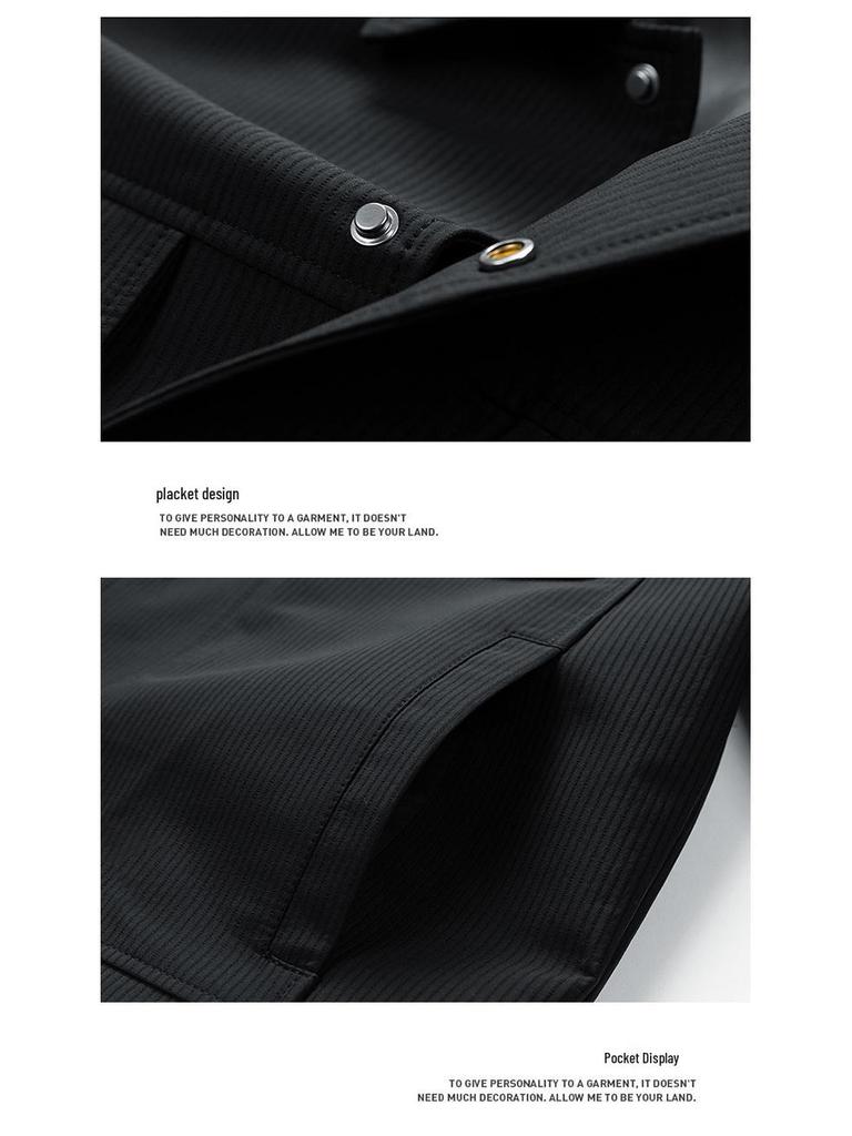 New Men's Casual Solid Color Lapel Jacket - Youthful, Trendy, and Versatile Design