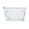 Franc Franc Japan Mesh Embroidered Pouch L Light bLue