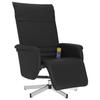 VidaXL Fauteuil Inclinable de Massage avec Repose-pieds, Chaise de Relaxation avec Dossier, Siège avec Accoudoirs Salon, 356653