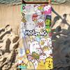 Cartoon M-molang-S Cute Towel Sports Quick Dry Travel Camping Gear Sandproof Soft Light Large Beach Towel