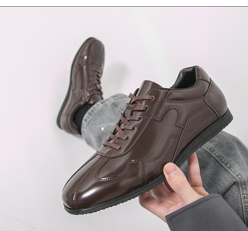 Herren Vintage Minimalistische Deutsche Trainingsschuhe - Klassische Lässige Boxschuhe, Große Größen Erhältlich