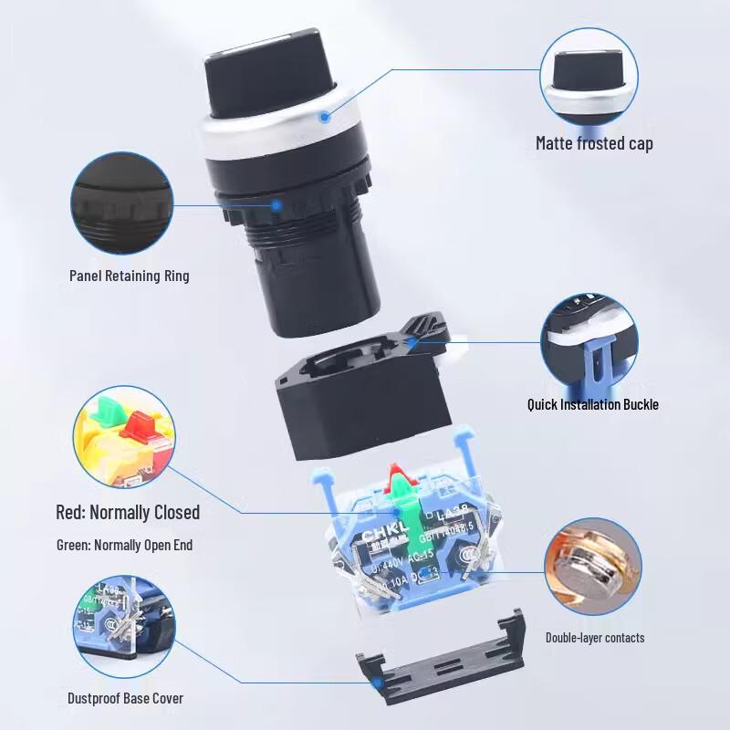 Kaixiang LA38-20X/3 Rotary Selector Switch