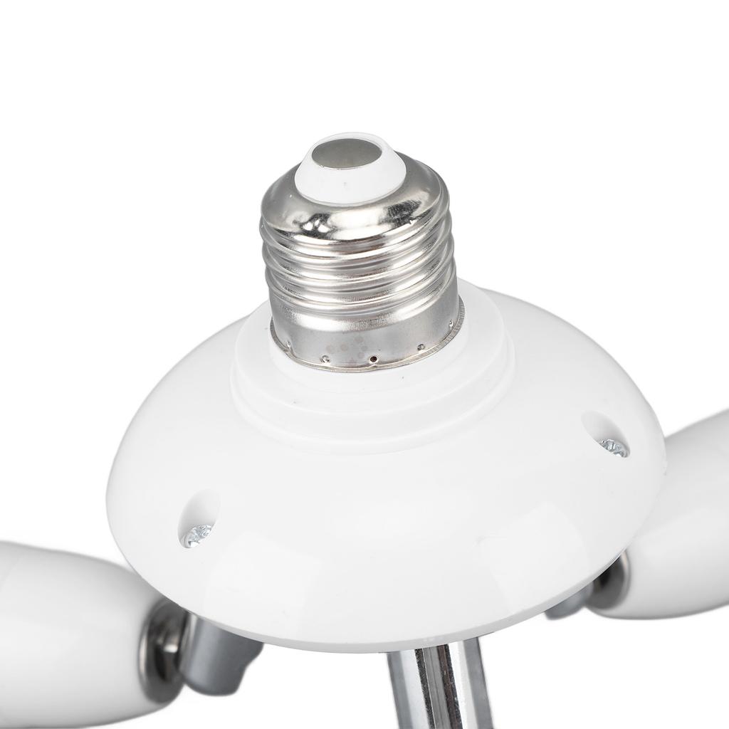 Lampenfassung Splitter Adapter E26 E27 360 Grad Verstellbar 180 Grad Biegsam 3 in 1 Fassung Splitter Adapter 85‑265V
