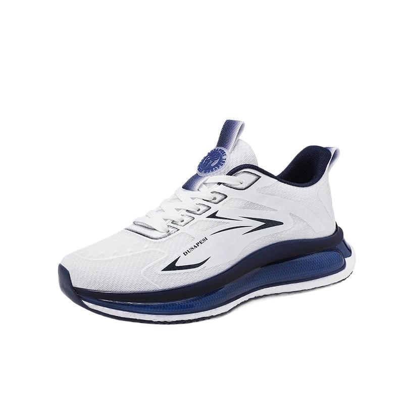 Fashion Men's and Women's Casual Sports Shoes Spring and Summer Flat Non-slip Breathable Loafers Flying Mesh Running Fitness Men's Shoes