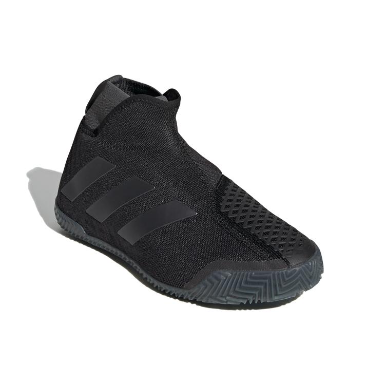 New Adidas Stycon Laceless Clay Court Core Black Night Metallic Women's FV2782