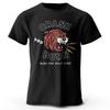 European Elegance Printed 100% Cotton T-Shirt, Soft Fabric Round Neck Short Sleeve Tee for Men & Women