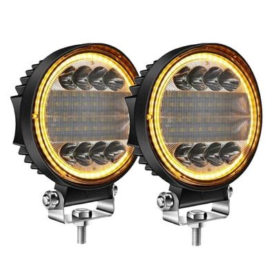 2 Stück Spots Flutlicht LED Arbeitsscheinwerfer 126W 12600LM Offroad Fahren Nebelscheinwerfer für LKW Pickup SUV Modifikationszubehör
