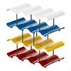Cup Rack with Vertical Support Rods Layered Holder Stackable for Kitchen Counter