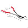 Crucible Tongs Long Nose Pliers Foundry for Melting Casting Bronze Refining Jewelry Making Crafts