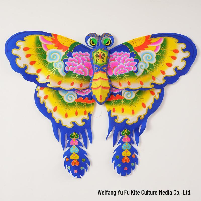 Handmade Double-Layer Colorful Butterfly Kite for Kids - Easy To Fly Outdoors