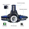 2000LM Zoomable Headlamp Green/Red/UV 395nm Light Outdoor UV Headlight Waterproof USB Head Lamp 3 Modes Torch Hunting Lantern