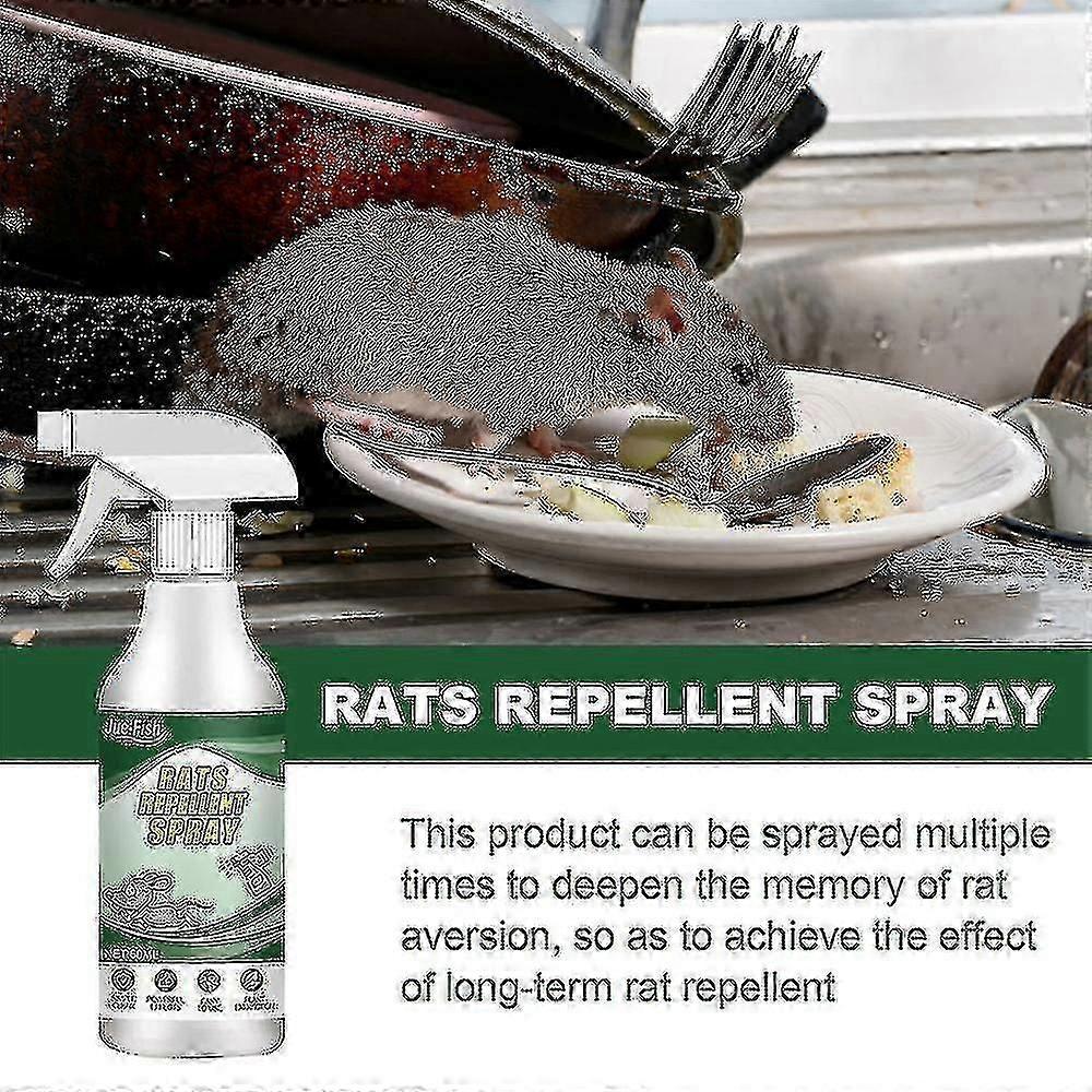 3x Pfefferminz-Abwehrmittel Mäuse-Abwehrmittel Mäuse-Abwehrmittel-Spray Natürlicher Schutz Nagetier-Schutz Auslöser-Sprayer Haushaltszubehör Spray