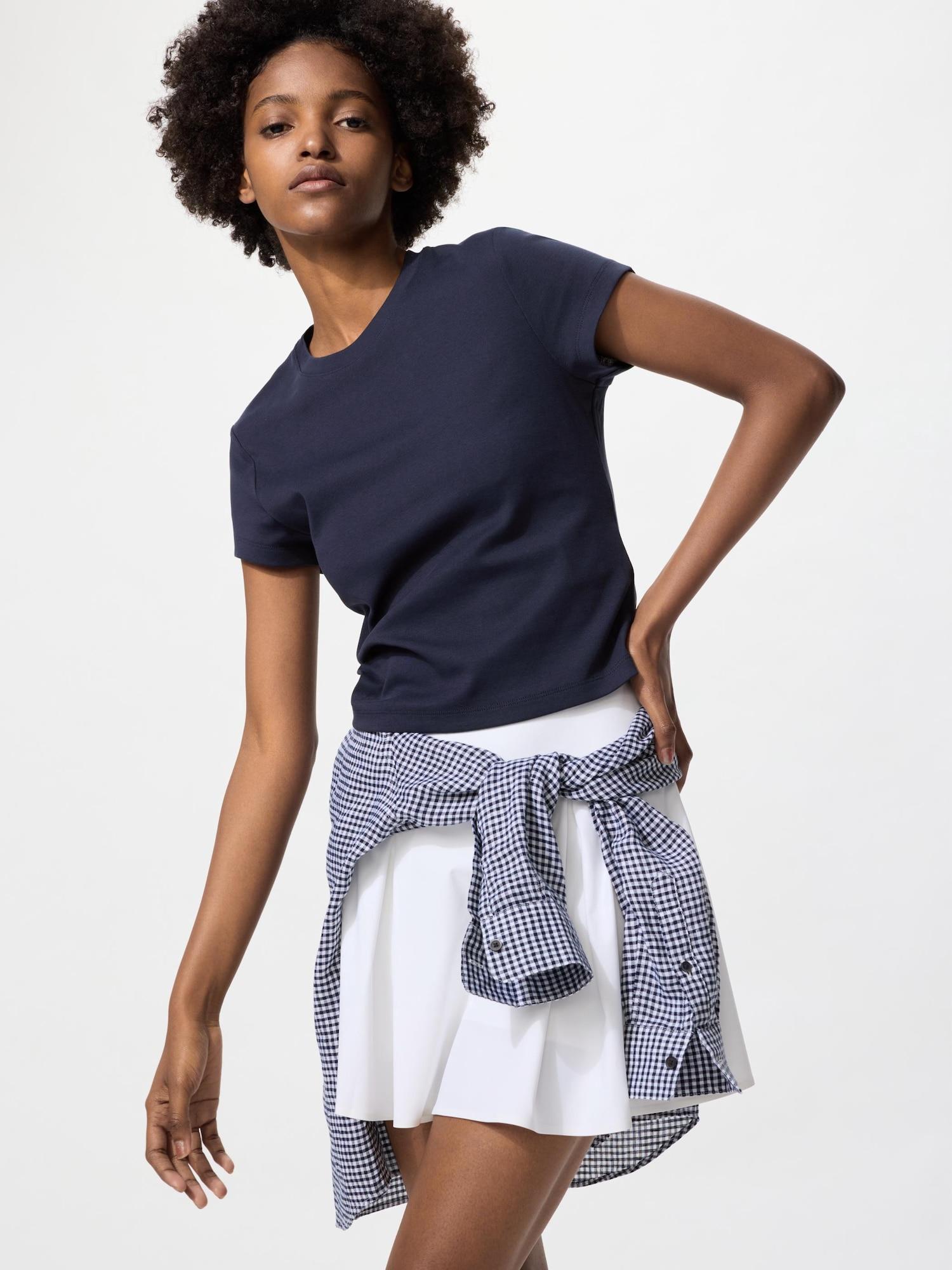 

UNIQLO ЯПОНИЯ мини-Т 69 NAVY/M