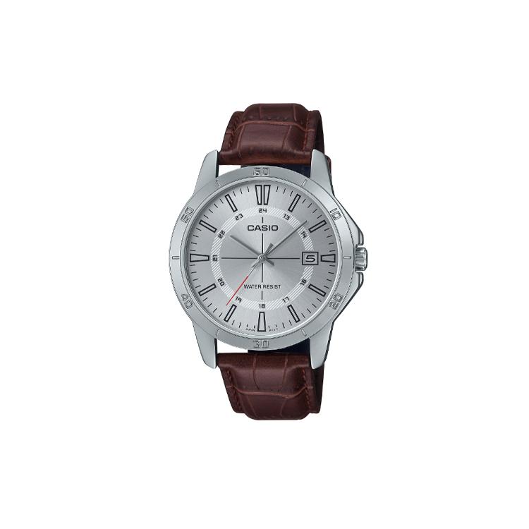CASIO Men Standard Series Silver Watch MTP-V004L-7C MTP-V004L-7C Silver Dial