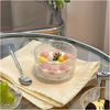Juego de Mini Cuencos de Vidrio Transparente Cocina Postres Bol Hogar Dips Salsas Pudín Fruta Tablas de Charcutería Cuencos Para Preparación de Comidas