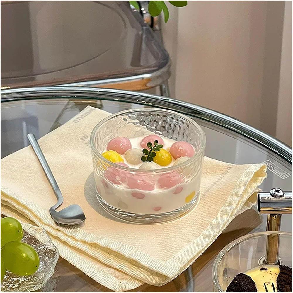 Juego de Mini Cuencos de Vidrio Transparente Cocina Postres Bol Hogar Dips Salsas Pudín Fruta Tablas de Charcutería Cuencos Para Preparación de Comidas