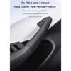For Tesla Model 3 Highland 2024 4PCS Door Inner Handle Protector Cover Napa Leather Model Y Juniper Door Handle Gloves Accessory
